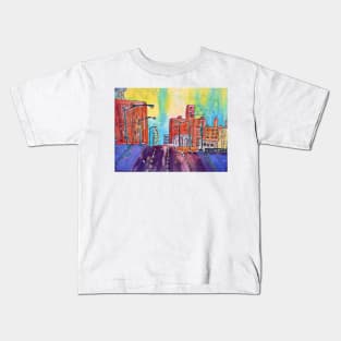 Chicago Cityscape Kids T-Shirt